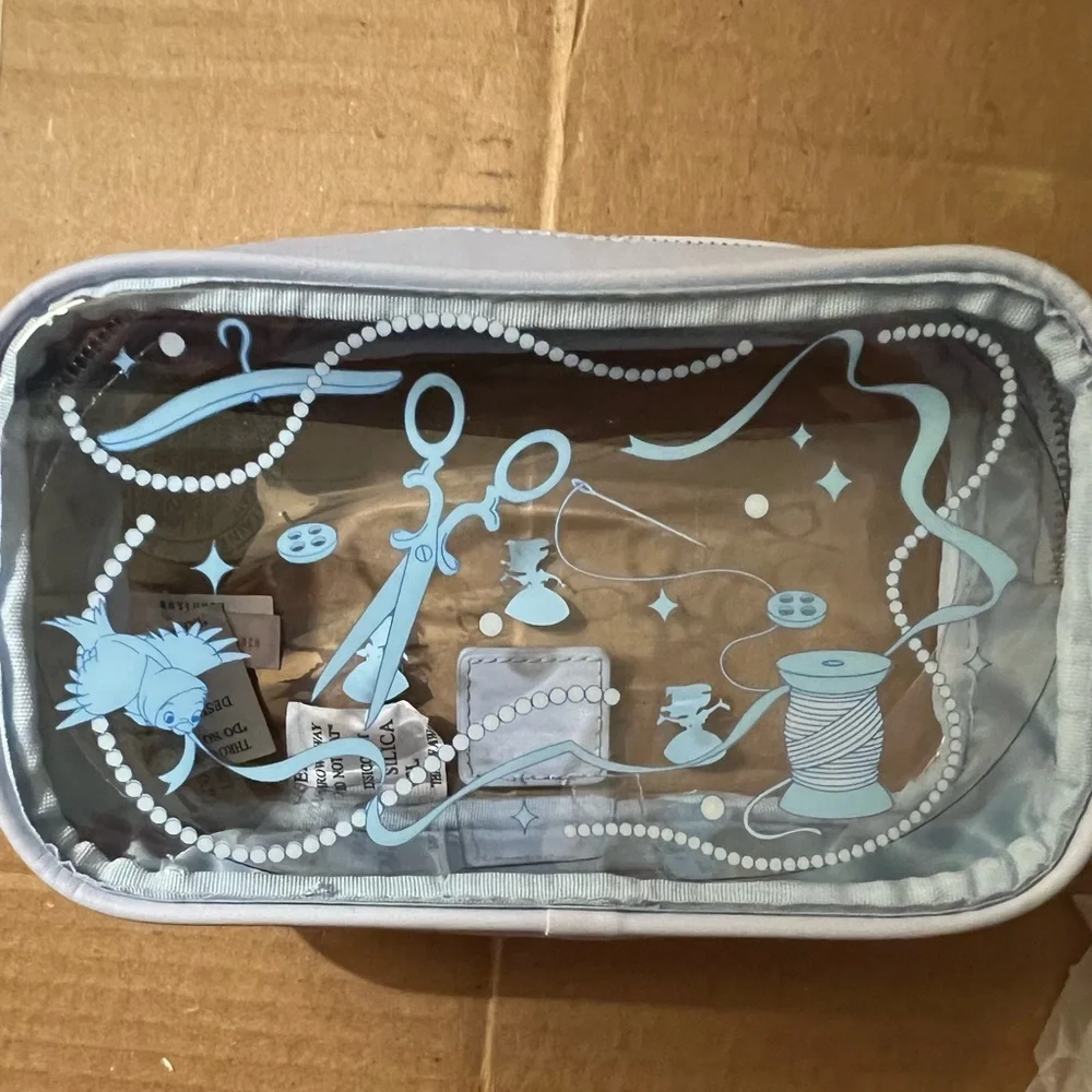 Disney Cinderella 3-Piece Cosmetic Bags